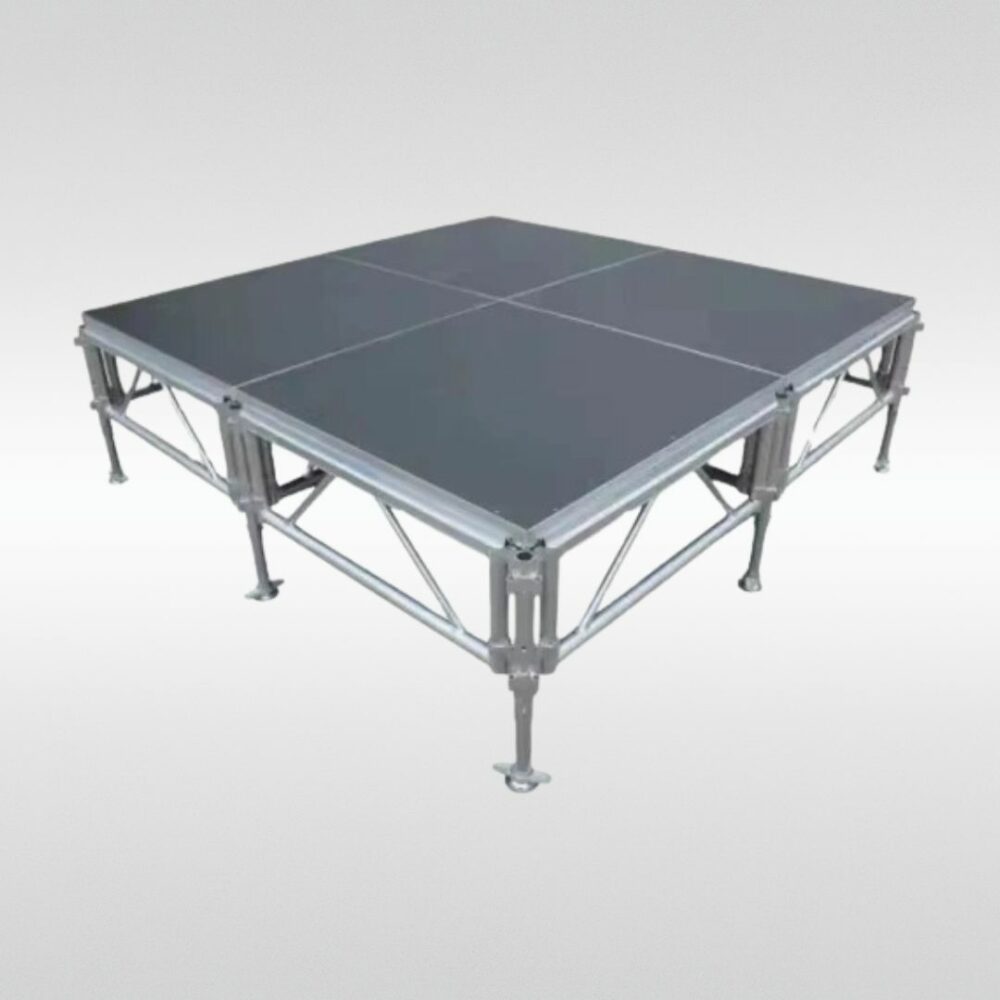 PORTABLE ALUMINUM EVENT STAGE