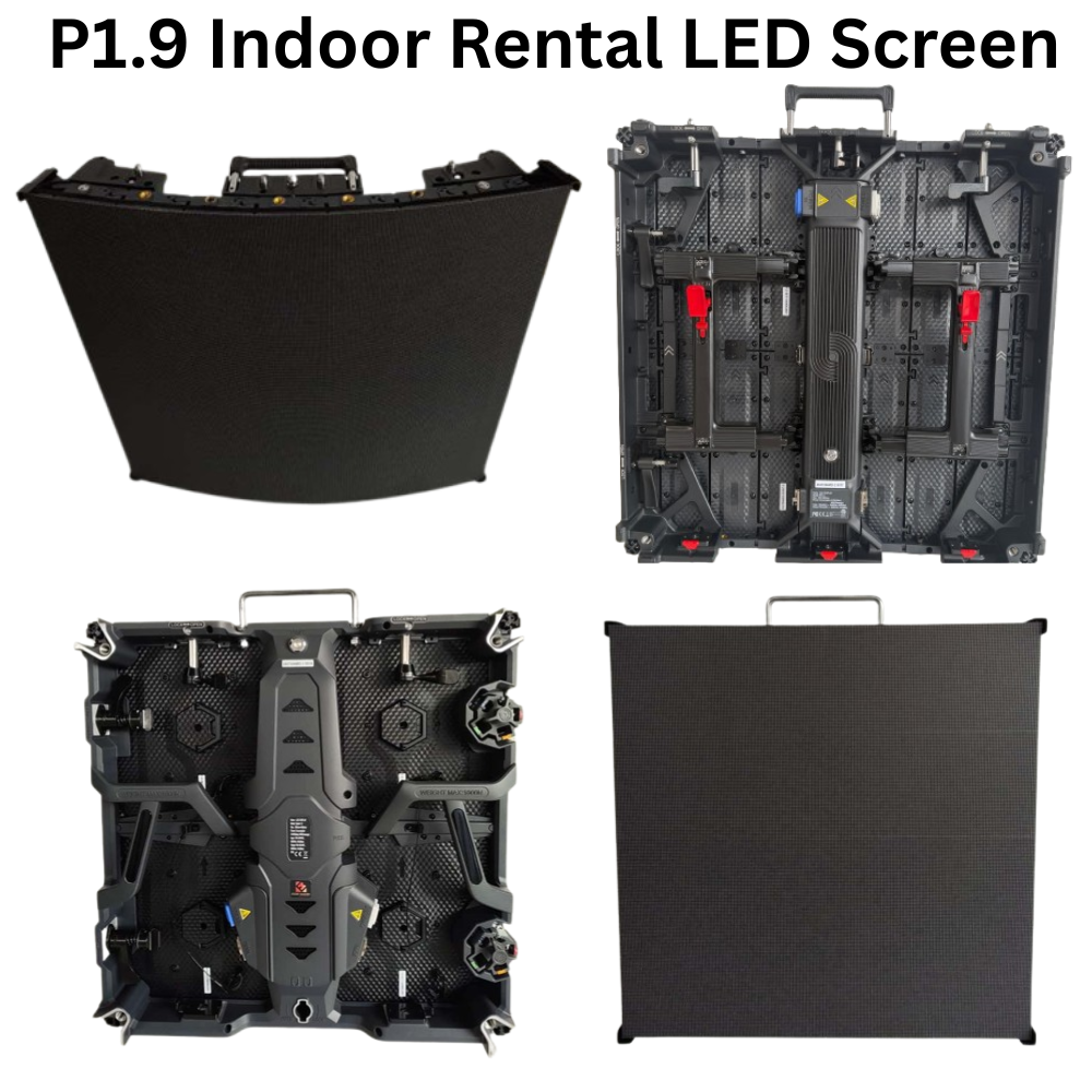 P1.9 LED Screen Indoor Rental, Curved, Flexibl